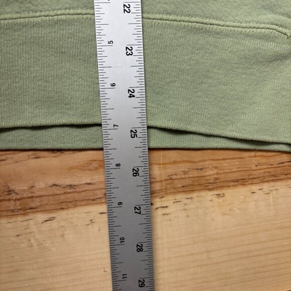 Vintage Pepe Jeans London Sweatshirt M/L Green Crewneck Pullover USA Made - Picture 10 of 13